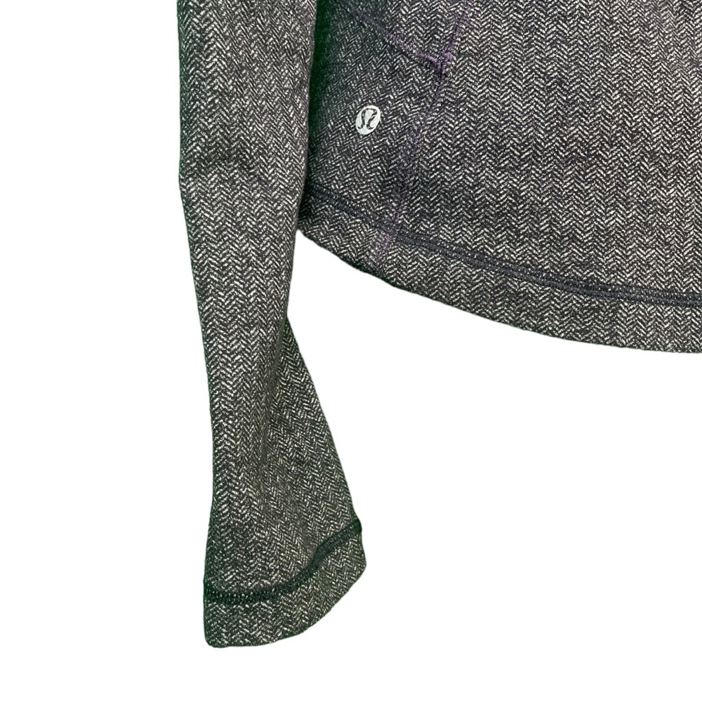 Lululemon Forme Jacket Herringbone Size 8 - Picture 6 of 16